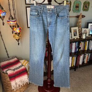 Vintage Levi's 527 Low Bootcut Jeans • Light Wash • 90s/Y2K Denim • Men's 32x34